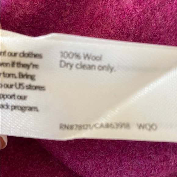 Eileen Fisher Women's Sweater in Rich Plum - Picture 2 of 4